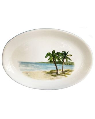 ABBIAMO TUTTO Palm Breezes Oval Platter