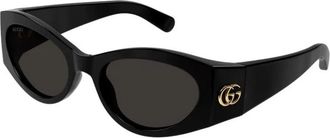 Gucci Gg1401S Zonnebril - Dames - Accessoires - Zwart - Maat: 53 MM