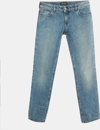 Emporio Armani Blue Denim Roby Jeans S Waist