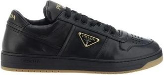 Prada Sneakers, male, Black, Size: 11 US Bos Taurus Low Top Sneakers