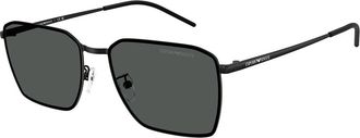Emporio Armani EA2172D Asian Fit 300187 Mens Sunglasses Black Size 60