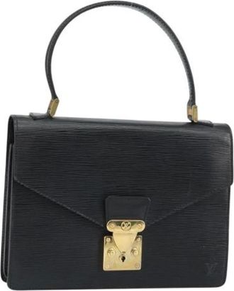 Louis Vuitton Pre-owned Handbags, female, Black, Size: ONE SIZE Pre-owned Vintage Handbag