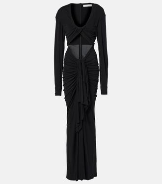 CHRISTOPHER ESBER Vivenda draped jersey maxi dress