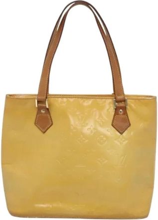Louis Vuitton Pre-owned Cuero bolsos-louis-vuitton - Pre-owned - Mujer - Amarillo - ONE SIZE