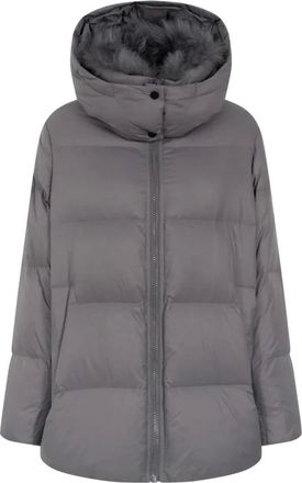 Yves Salomon Mujer, Chaquetas, Gris, Talla: M