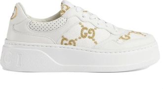 Gucci Schoenen, Dames, Wit, 36 EU, Slippers