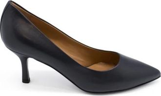 Walter Steiger Leren Hakken - Dames - Pumps - Blauw - 37 1/2 EU - Leer - Schoenen