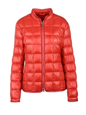 Fay Red Down-Filled Polyamide Centogrammi Down Jacket