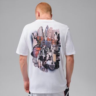 Nike Jordan Mens Jordan Sport Dri-FIT Basketball T-Shirt in White | IO8064-100
