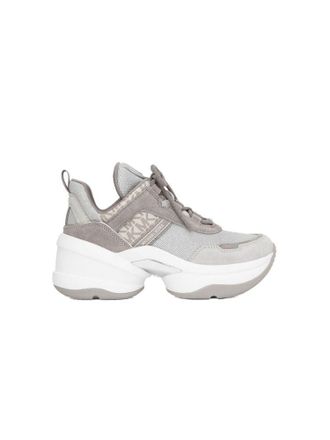 Michael Kors Olympia Trainer Sneaker - Silver