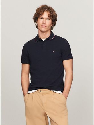 Tommy Hilfiger Mens Regular Fit Tommy Wicking Polo