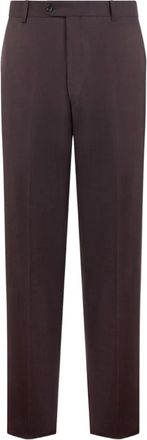 Brooks Brothers Pantaloni in lana vergine - Viola