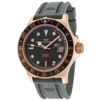 Glycine Combat Sub Sport 42 GMT Bronze Mens Watch