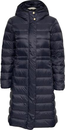 Part Two Gewatteerde Donkerblauwe Pufferjas - Dames - Parka Jassen - Blauw - M - Jassen