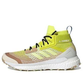 adidas Terrex Free Hiker Primeblue Pulse Yellow Beige Tone FZ3627