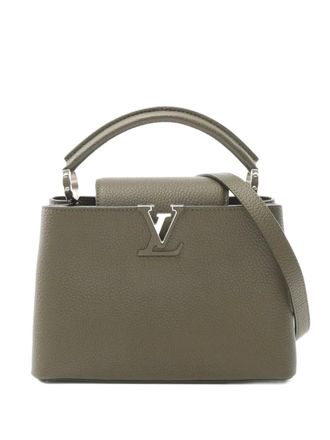 Louis Vuitton 2021 Capucines BB Leather Handbag - women - Calf Leather - One Size - Green