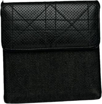 Dior Pre-owned Leren Portemonnee - unisex - Vintage Accessoires - Zwart - ONE Size - Leer - Vintage
