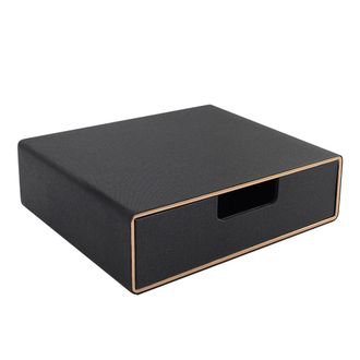 OEM Caja De Almacenamiento De Cuero Sint&eacute;tico Y Mdf Para Documentos Y Material De Oficina, Organizador De Escritorio, Secretaria De Oficina: Sistema De Al