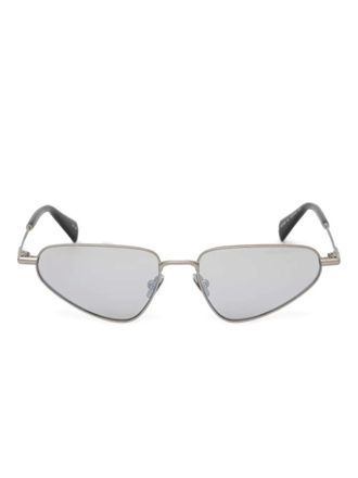 AllSaints geometric-frame sunglasses - Grijs