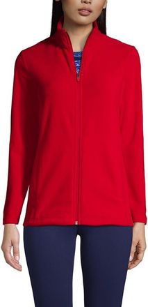 Lands End Anyweather Fleece Full Zip Jacket in Rich Red at Nordstrom, Size X-Large