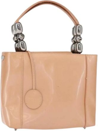 Dior Pre-owned Handbags, female, Beige, Size: ONE SIZE Pre-owned Vintage Hand Bag