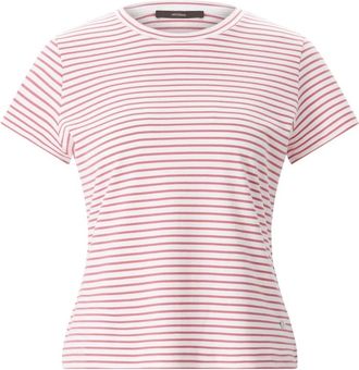 Windsor Gestreept T-Shirt - Dames - T-shirts - Roze - S - Katoen - Tops