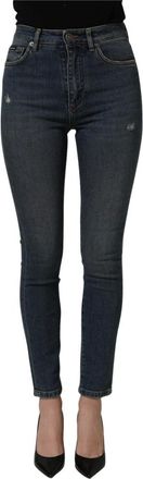 Dolce & Gabbana Dames, Jeans, Blauw, Maat: XS Denim