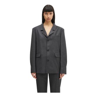 J.W.Anderson Blazer Sartoriale con Schiena Scoperta - - Jackets - Donna - Grigio - M