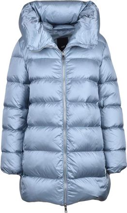 Add Piumino Down Jacket - Dames - Gewatteerde jassen - Blauw - S - Jassen