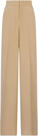 Max Mara Broeken, Dames, Bruin, XS, Pantalone Palanca