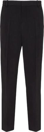 Balmain Pantaloni dritti in cotone - Nero