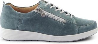 Ganter Sneakers - Dames - Schoenen - Groen - Maat: 37 EU Leer