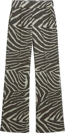 Cinque Zebra Print Wijde Broek - Dames - Wijde Broeken - Veelkleurig - S - Polyester - Broeken