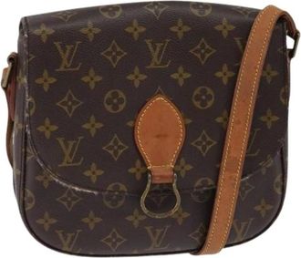 Louis Vuitton Pre-owned Cross Body Bags, female, Brown, Size: ONE SIZE Pre-owned Canvas Cross Body Bag