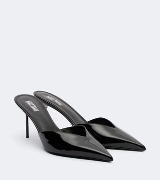 PARIS TEXAS Lidia patent leather mules