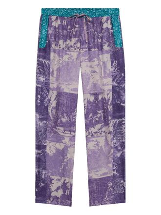 Pierre-Louis Mascia Aloe broek - Paars