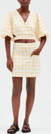 Claudie Pierlot Jupe courte carreaux