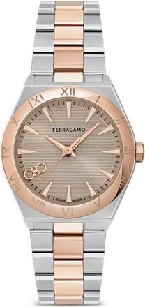 Ferragamo Orologio Vega Upper East 28mm - Grigio