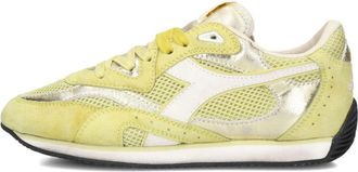 Diadora Equipe Revenge - Dames - Sneakers - Geel - 40 EU - Leer - Schoenen