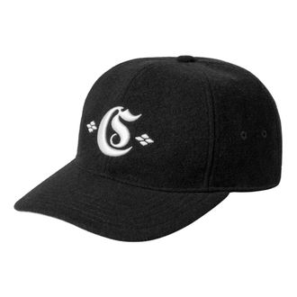 Carhartt Work in Progress The Greatest Hits Logo Cap - Heren - Petten - Zwart - ONE Size - Wol - Accessoires