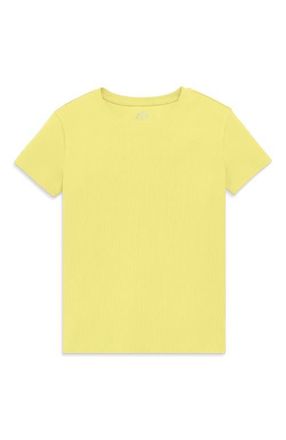 primary Womens Fit Rib Tee in Buttercup at Nordstrom, Size Xx-Large