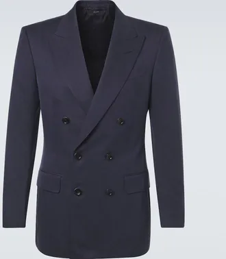 Tom Ford Blazer doppiopetto in seta