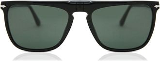 Persol PO3225S Polarized 95/58 Mens Sunglasses Black Size 56