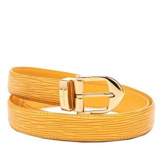 Louis Vuitton Pre-owned Ceinture Belt - female - Louis Vuitton Vintage - Vintage Belts - Yellow - ONE SIZE - Pre-owned