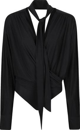 Amazu&igrave;n Keila V-Neck Gathered Top