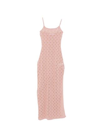 Marine Serre Womens Moon Devore Long Dress