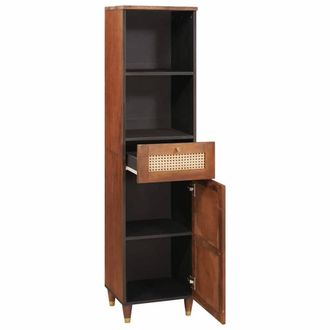 Berkfield Home Sideboard with Drawer with Shelf with Storage with Door Brown Sol