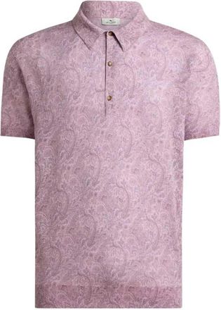 Etro Etro Poloshirt mit Blumenmuster