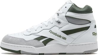 Reebok BB 4000 II Mid White Varsity Green 100032748