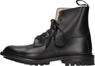 Trickers Burford Country Boot - Heren - Veterlaarzen - Zwart - 41 EU - Leer - Schoenen